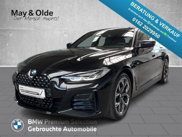 Black sapphire metallic Gebraucht 2024 BMW 430 Gran Coupé Performance Coupé | 42.990 € - Bild 1/4