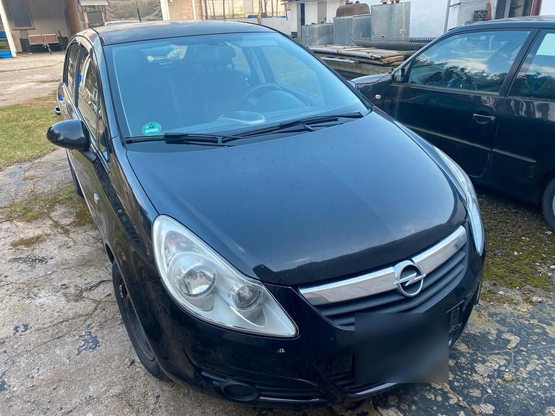 Second-hand Opel Corsa 80 CP (58 kW) 2007 Negru Hatchback