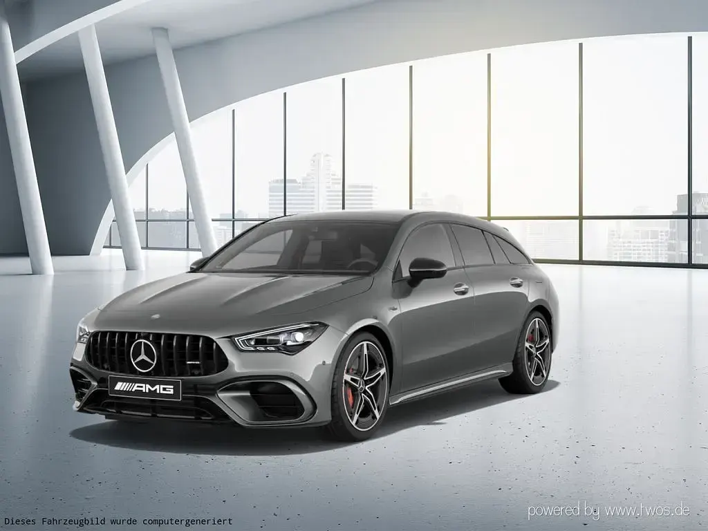 Gebraucht Mercedes CLA45 AMG AMG 421 PS (309 kW) 2025 Mountaingrau metallic Coupé