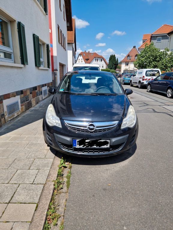 Schwarz Gebraucht 2013 Opel Corsa Kleinwagen | 1.800 € (Superpreis) - Bild 1/4