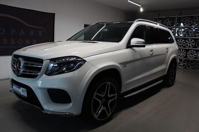 Weiß Gebraucht 2018 Mercedes GLS500 AMG SUV | 42.999 € (Fairer Preis) - Bild 1/4