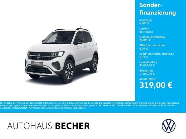 Weiß Neu 2025 VW T-Cross Life SUV | 33.195 € (Teuer) - Bild 1/4
