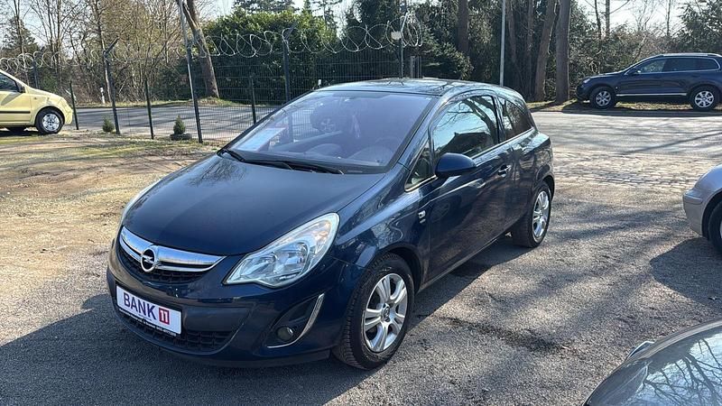 Gebraucht Opel Corsa Satellite 69 PS (50 kW) 2011 Blau Kleinwagen