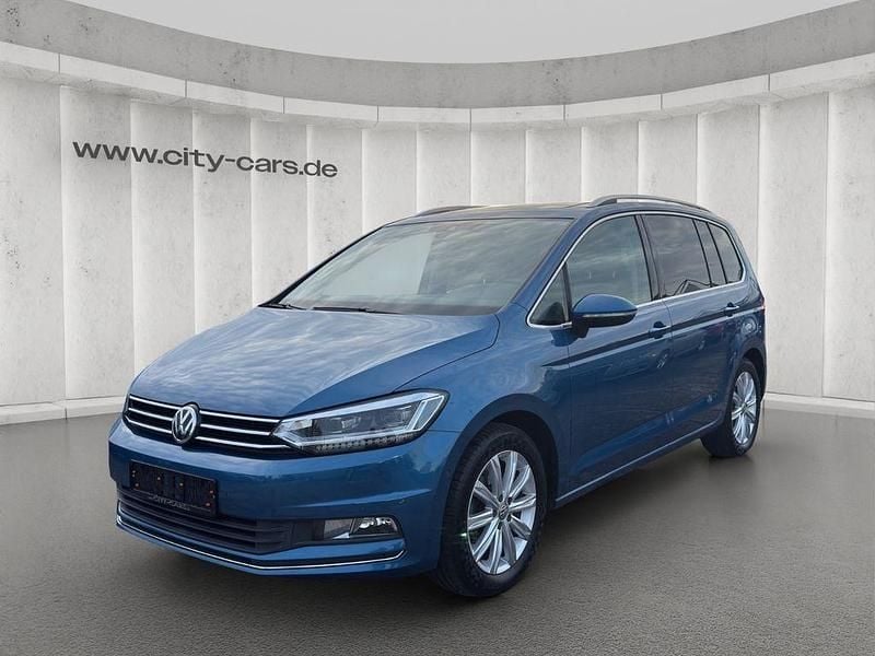 Blau Gebraucht 2016 VW Touran Highline Van / Kleinbus | 19.990 € (Guter Preis) - Bild 1/4