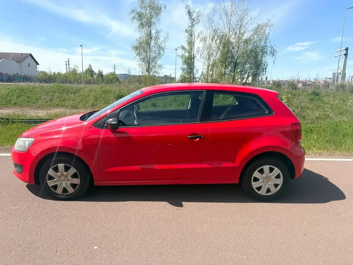 Usata VW Polo 75 CV (55 kW) 2012 Rosso Utilitaria