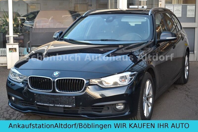 Schwarz Gebraucht 2015 BMW 330 Advantage Kombi | 9.990 € (Fairer Preis) - Bild 1/4