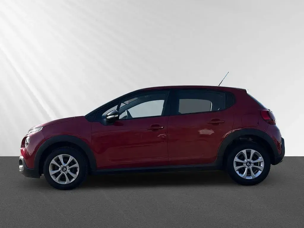 Gebraucht Citroën C3 PureTech 82 PS (60 kW) 2019 Lackierung rot rubi/metallic k Kleinwagen