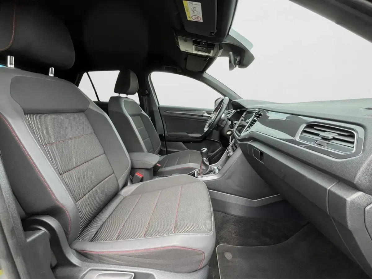 Gebraucht VW T-Roc Sportline 150 PS (110 kW) 2021 Indiumgrau metallic (metallic) SUV