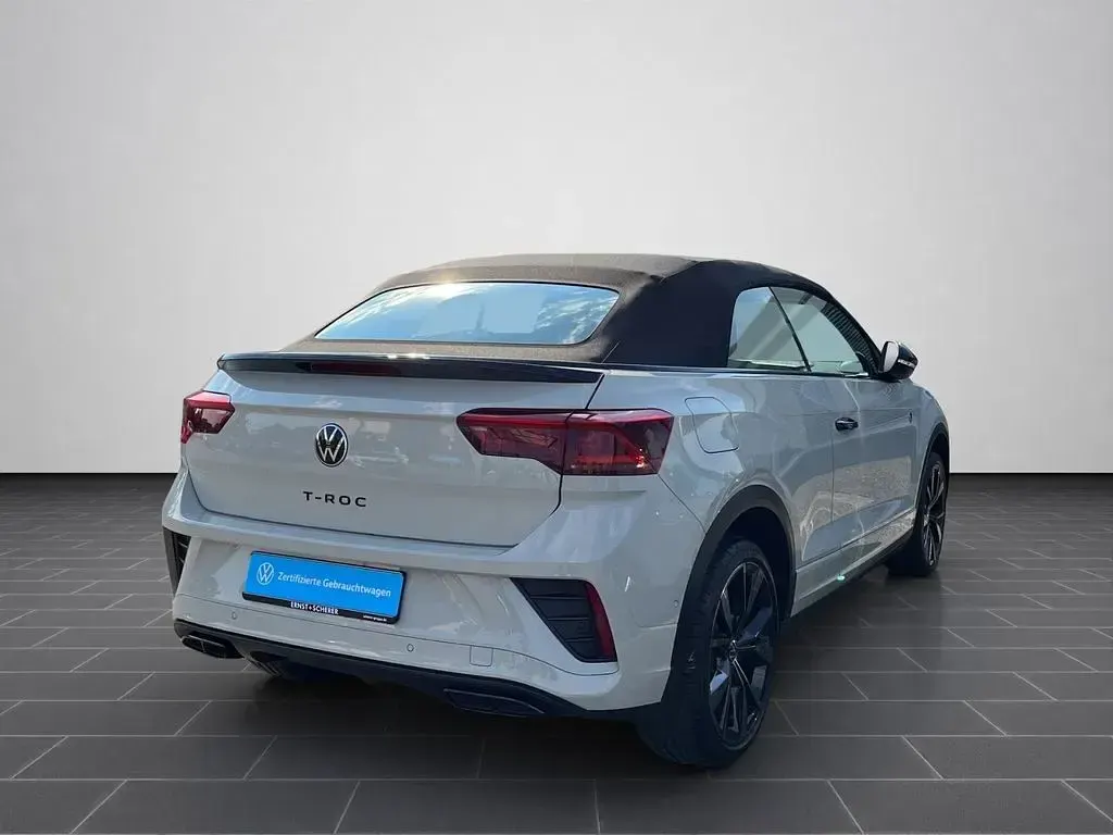 Gebraucht VW T-Roc Cabriolet Karmann 150 PS (110 kW) 2025 Ascotgrau / schwarz Cabrio