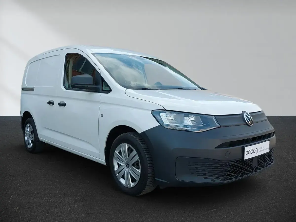 Gebraucht VW Caddy 102 PS (75 kW) 2020 Weiß Van / Kleinbus