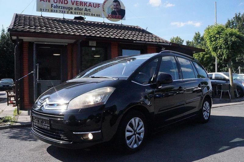 Schwarz Gebraucht 2008 Citroën Grand C4 Picasso Exclusive Van / Kleinbus | 1.690 € (Fairer Preis) - Bild 1/4