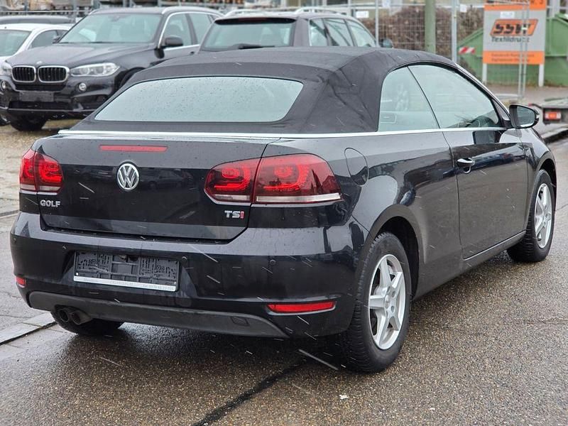 Gebraucht VW Golf Cabriolet 122 PS (89 kW) 2012 Schwarz Cabrio