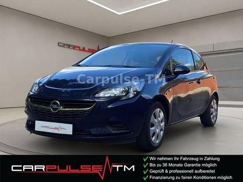 Blau Gebraucht 2016 Opel Corsa Edition Kleinwagen | 5.900 € (Guter Preis) - Bild 1/4