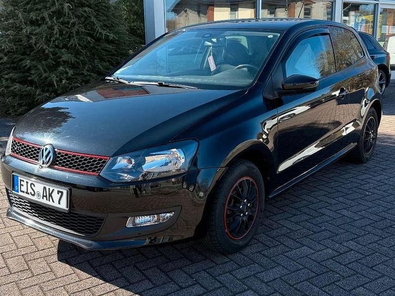 Schwarz Gebraucht 2012 VW Polo Match Kleinwagen | 6.350 € (Fairer Preis) - Bild 1/4