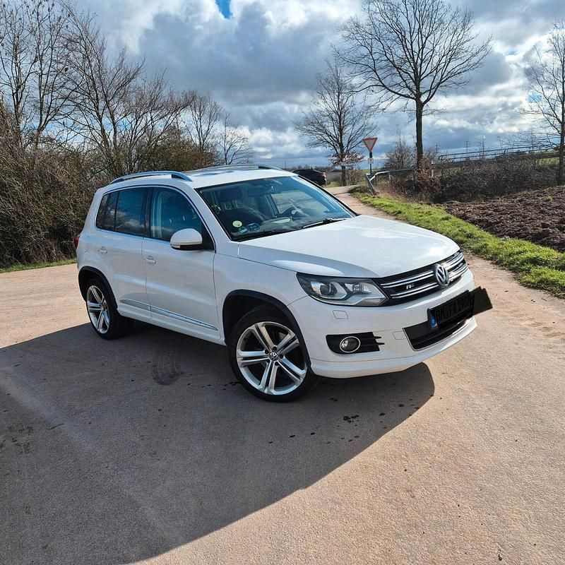 Gebraucht VW Tiguan R-line 140 PS (102 kW) 2013 Weiß SUV