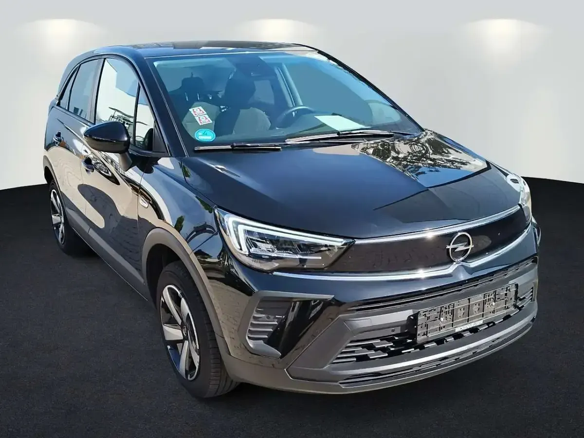 Gebraucht Opel Crossland X 110 PS (80 kW) 2021 Schwarz SUV
