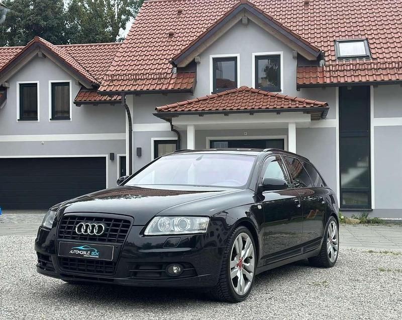 Phantomschwarz perleffekt Gebraucht 2009 Audi A6 S-Line Kombi | 5.990 € (Fairer Preis) - Bild 1/3