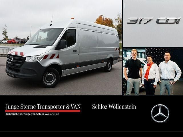 Iridiumsilber metallic Gebraucht 2021 Mercedes Sprinter Van | 23.645 € (Guter Preis) - Bild 1/4