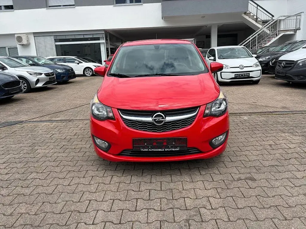Gebraucht Opel Karl Active 75 PS (55 kW) 2017 Rot Kleinwagen