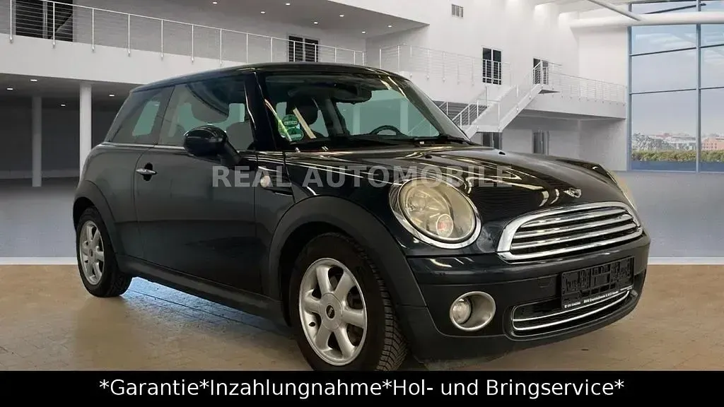 Gebraucht Mini ONE 95 PS (69 kW) 2008 Schwarz Kleinwagen