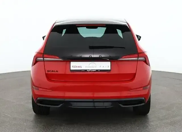 Gebraucht Skoda Scala Monte Carlo 150 PS (110 kW) 2021 Rot Kleinwagen