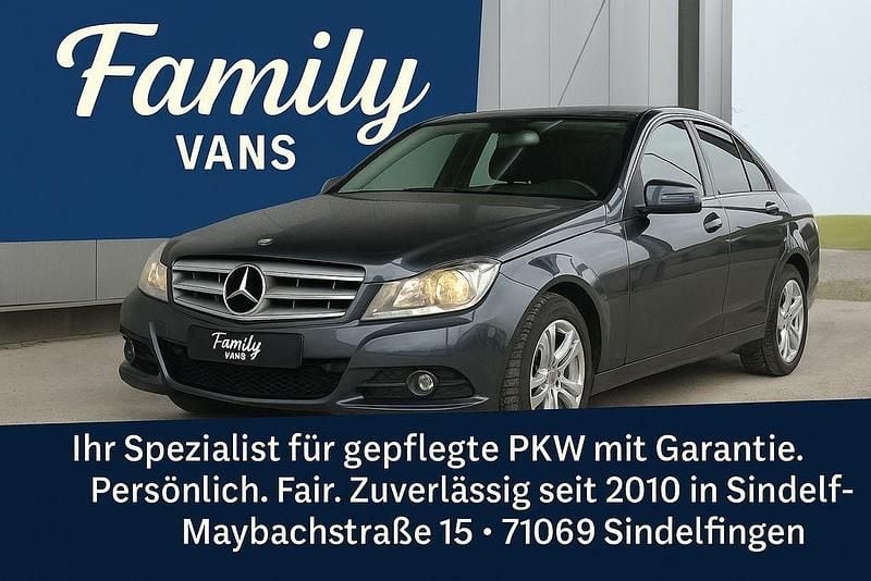 Grau Gebraucht 2008 Mercedes C180 Limousine | 4.199 € (Superpreis) - Bild 1/4