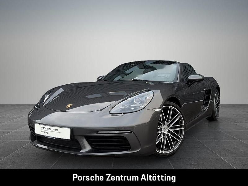 Grau Gebraucht 2020 Porsche Boxster Cabrio | 65.900 € (Teuer) - Bild 1/4