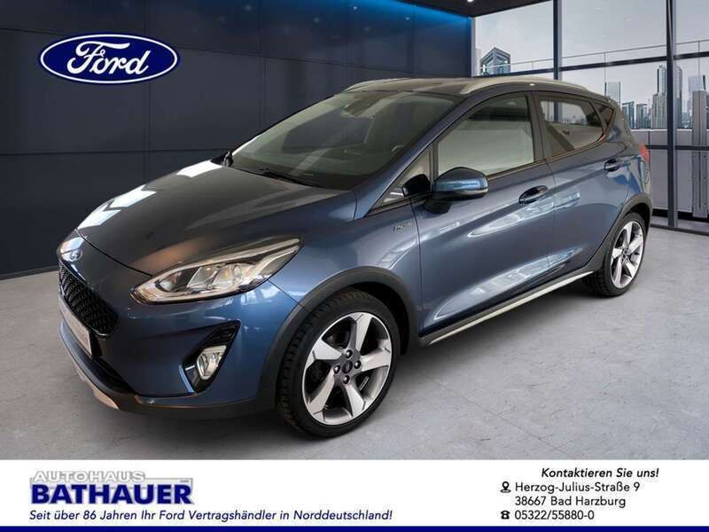 Chroma blau Gebraucht 2020 Ford Fiesta Active Kleinwagen | 12.450 € (Etwas zu teuer) - Bild 1/4
