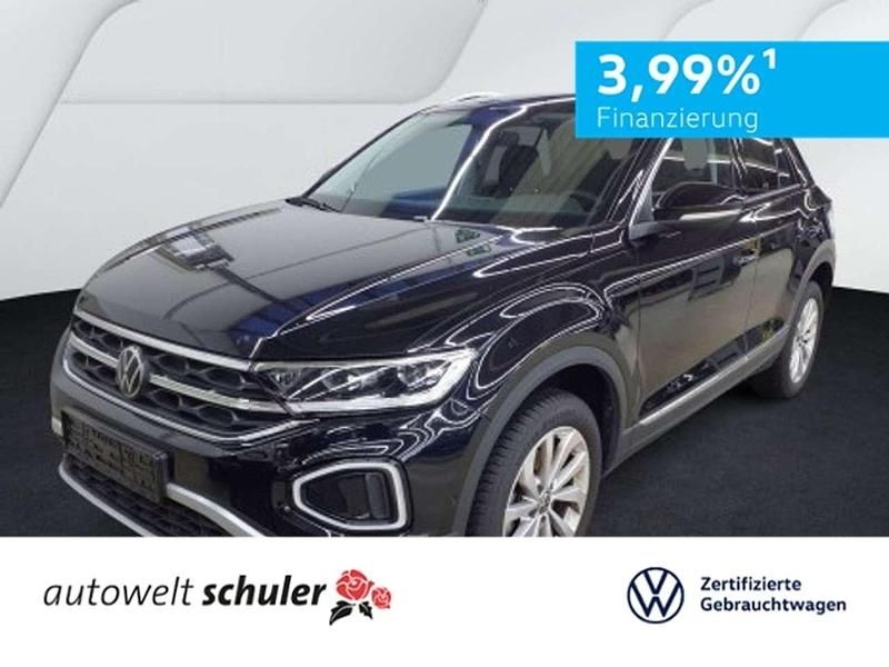 Deep black perleffekt Gebraucht 2024 VW T-Roc Style SUV | 30.549 € (Fairer Preis) - Bild 1/2