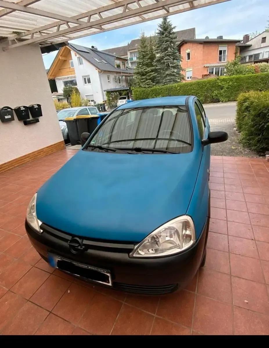 Gebraucht Opel Corsa 75 PS (55 kW) 2003 Blau Kleinwagen
