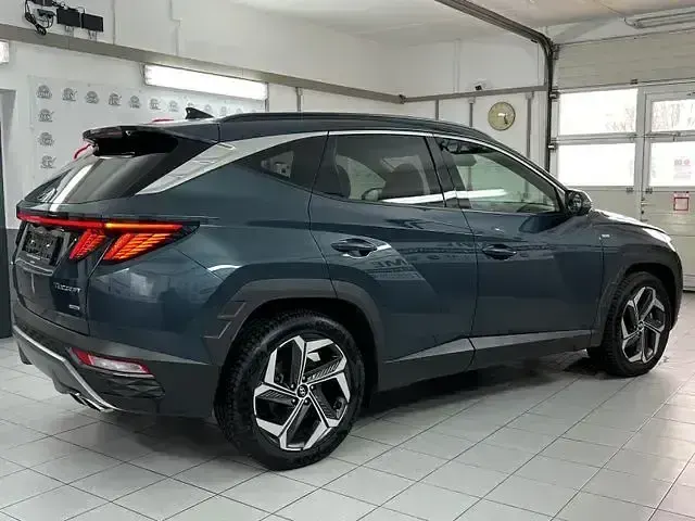 Gebraucht Hyundai Tucson Premium 136 PS (100 kW) 2021 Blau SUV
