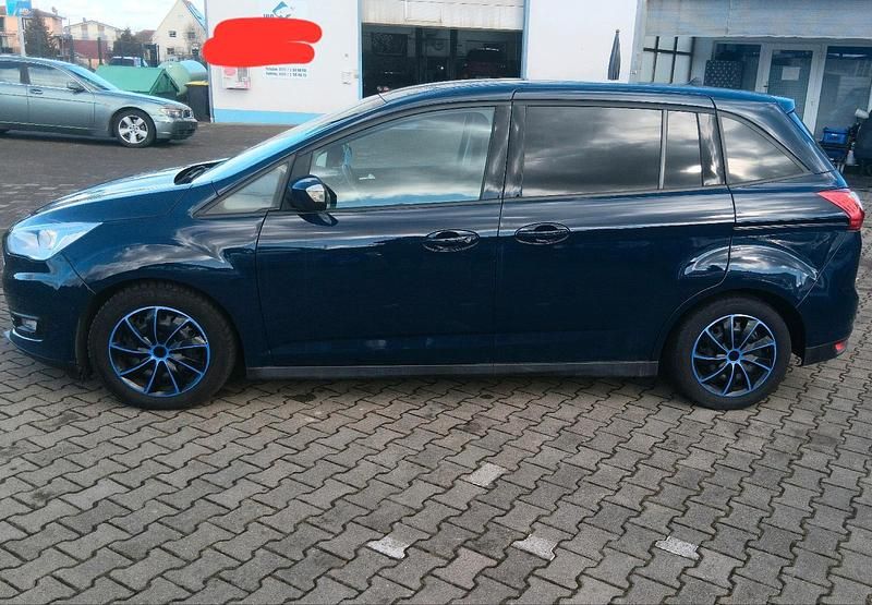 Gebraucht Ford Grand C-Max 125 PS (91 kW) 2018 Blau Van / Kleinbus