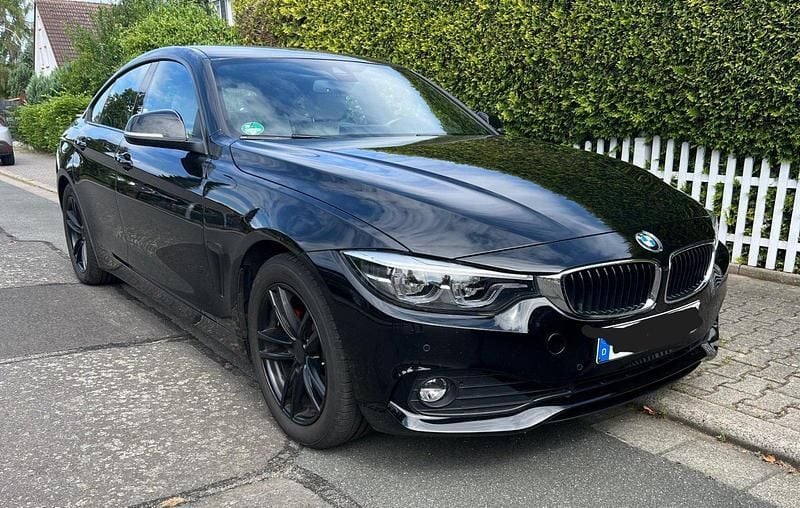 Schwarz Gebraucht 2017 BMW 430 Gran Coupé Advantage Coupé | 23.990 € - Bild 1/4