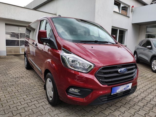 Rot Gebraucht 2021 Ford Transit Custom Trend Kombi | 25.770 € (Guter Preis) - Bild 1/4