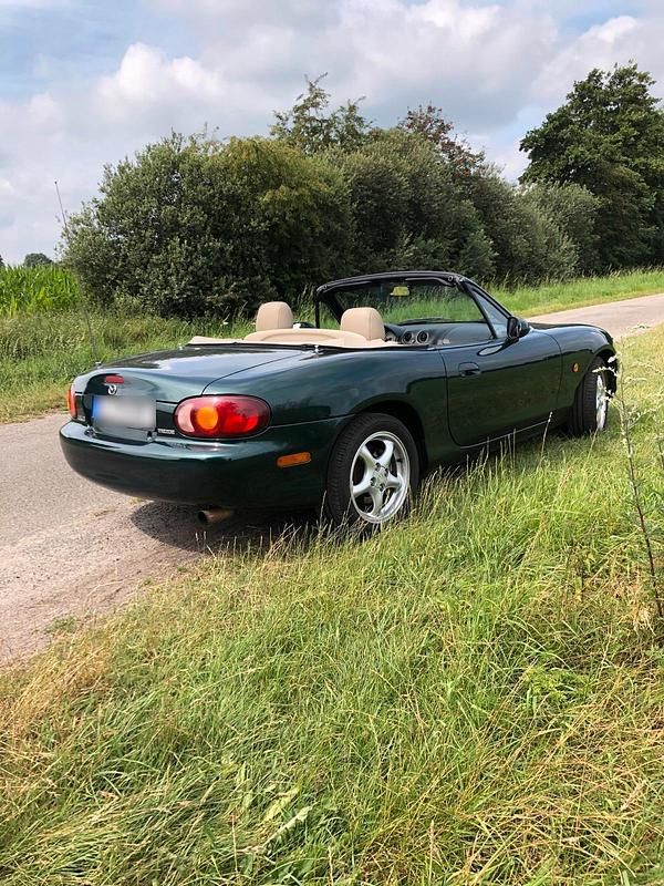 Gebraucht Mazda MX5 110 PS (80 kW) 2000 Grün Cabrio