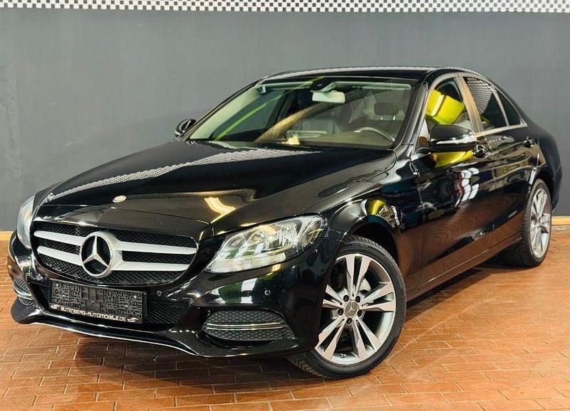 Schwarz Gebraucht 2015 Mercedes C200 Limousine | 14.990 € (Etwas zu teuer) - Bild 1/4