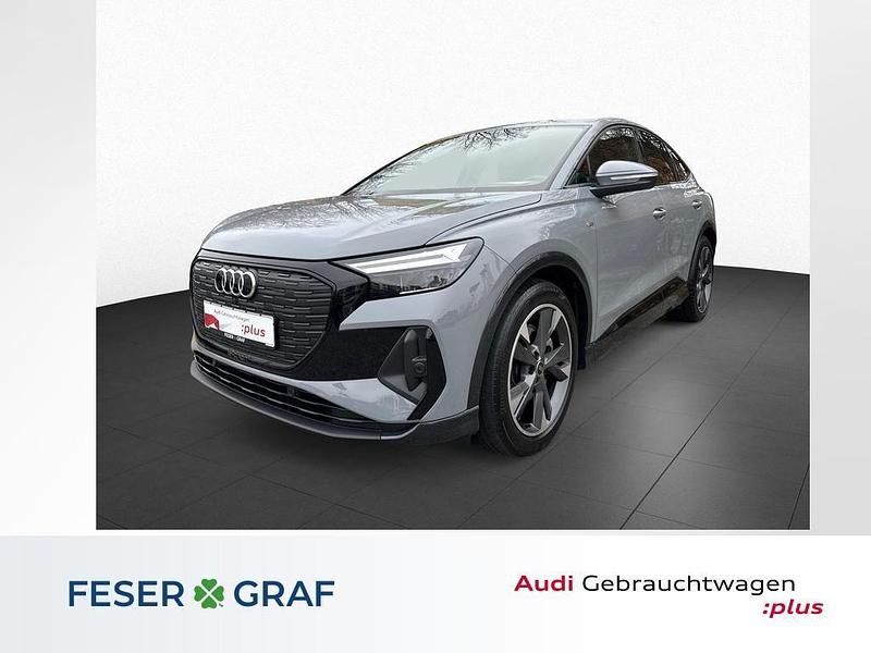 Kieselgrau Gebraucht 2022 Audi Q4 Sportback e-tron Advanced SUV | 35.480 € (Guter Preis) - Bild 1/4