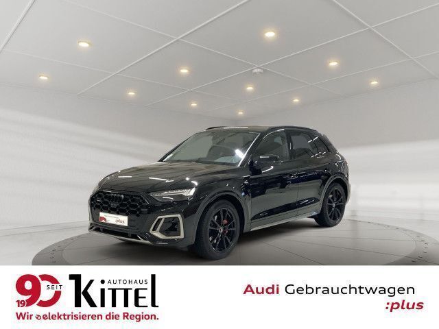 Mythosschwarz metallic Gebraucht 2024 Audi Q5 S-Line SUV | 74.880 € - Bild 1/4