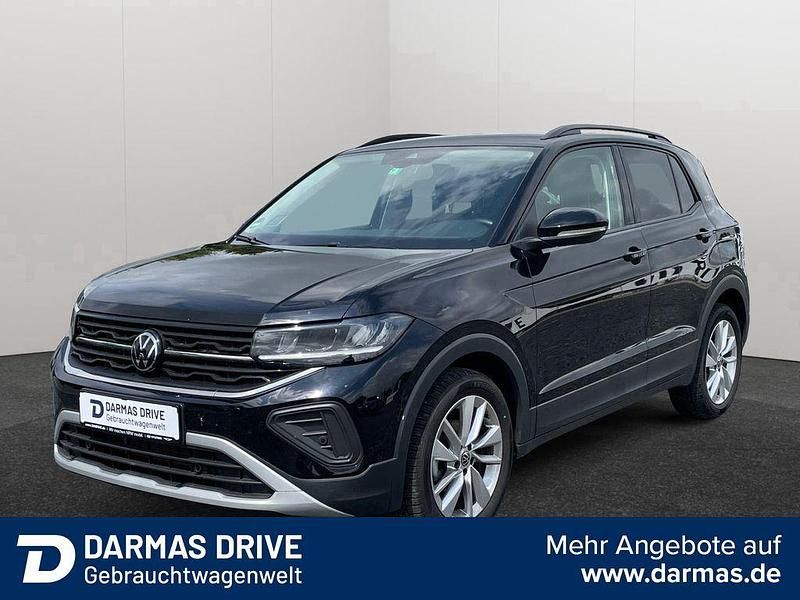 Schwarz Gebraucht 2024 VW T-Cross Goal SUV | 23.490 € (Superpreis) - Bild 1/4
