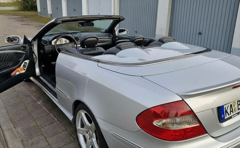 Gebraucht Mercedes CLK350 272 PS (200 kW) 2005 Silber Cabrio