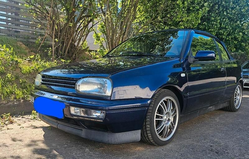 Blau Gebraucht 1999 VW Golf Cabriolet Cabrio | 2.500 € (Guter Preis) - Bild 1/4