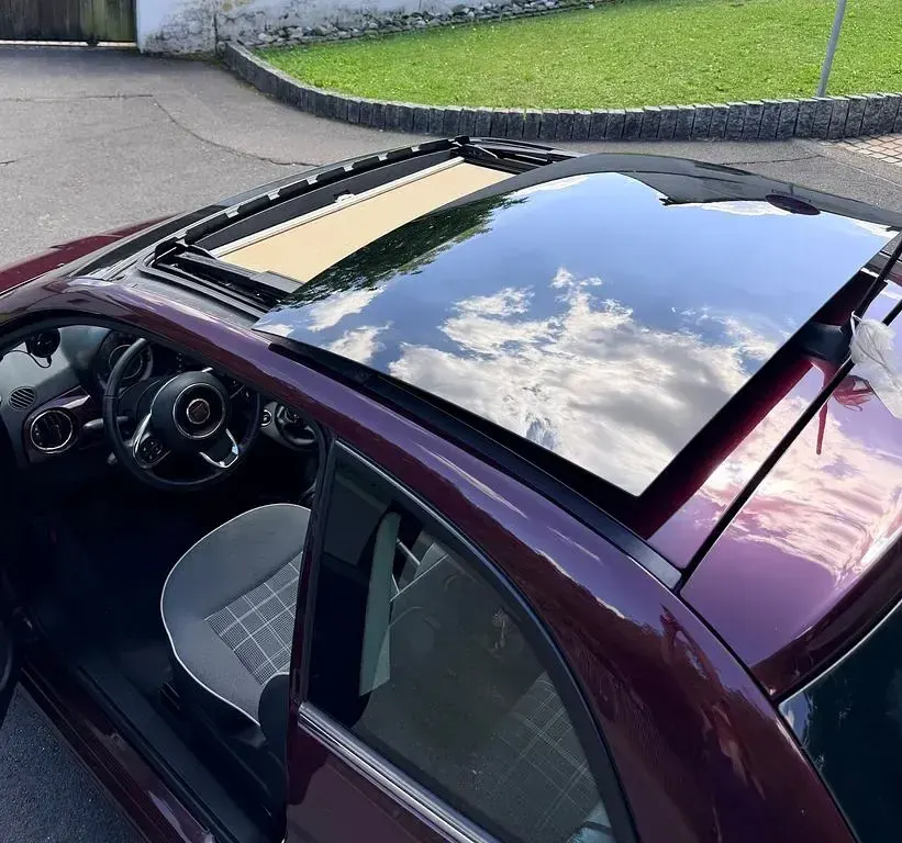 Gebraucht Fiat 500 Lounge 69 PS (50 kW) 2018 Rot Kleinwagen