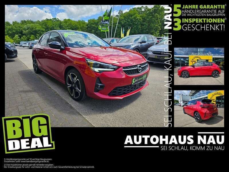 Chili rot Gebraucht 2020 Opel Corsa GS Line Kleinwagen | 16.990 € (Fairer Preis) - Bild 1/4