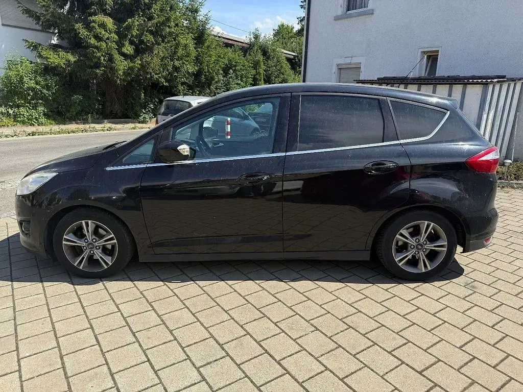 Gebraucht Ford C-MAX Titanium 125 PS (91 kW) 2014 Schwarz Van / Kleinbus