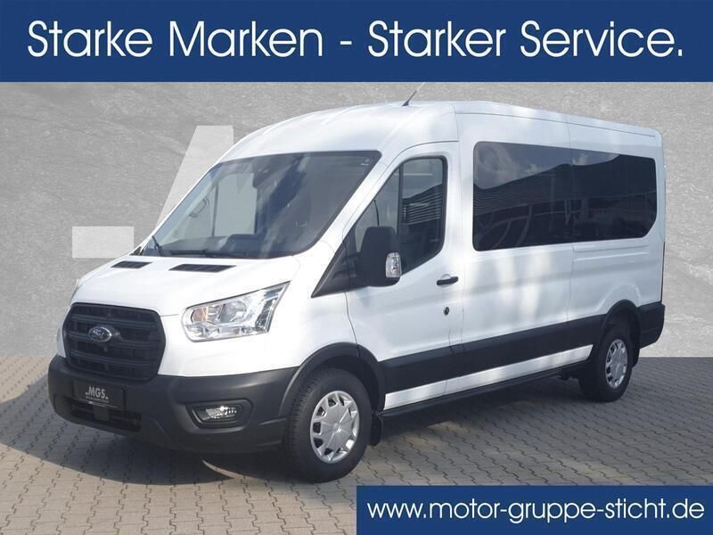 Frozen white Neu 2025 Ford Transit Trend Kombi | 47.600 € - Bild 1/4