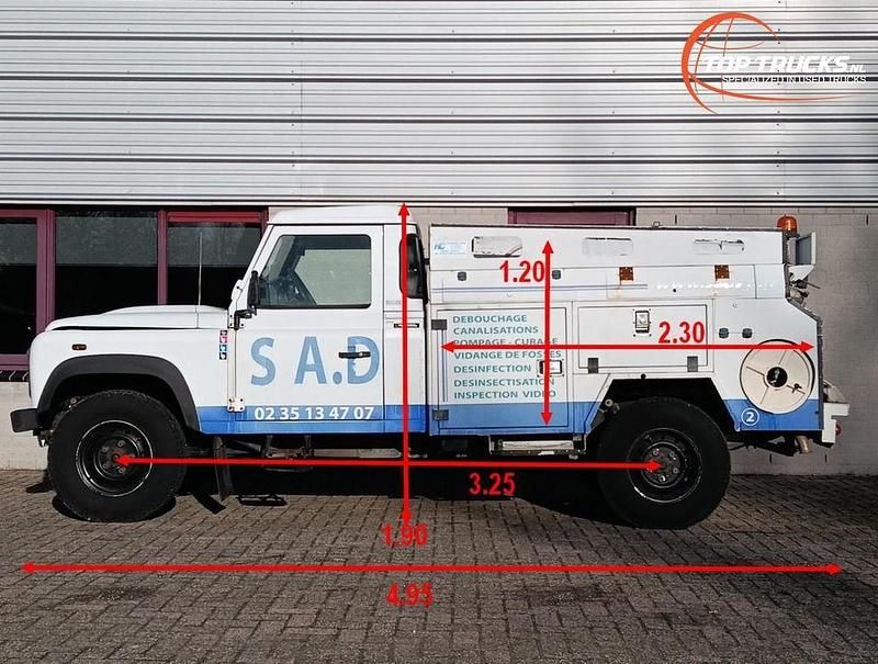 Gebraucht Land Rover Defender 122 PS (89 kW) 2011 Weiß Pickup