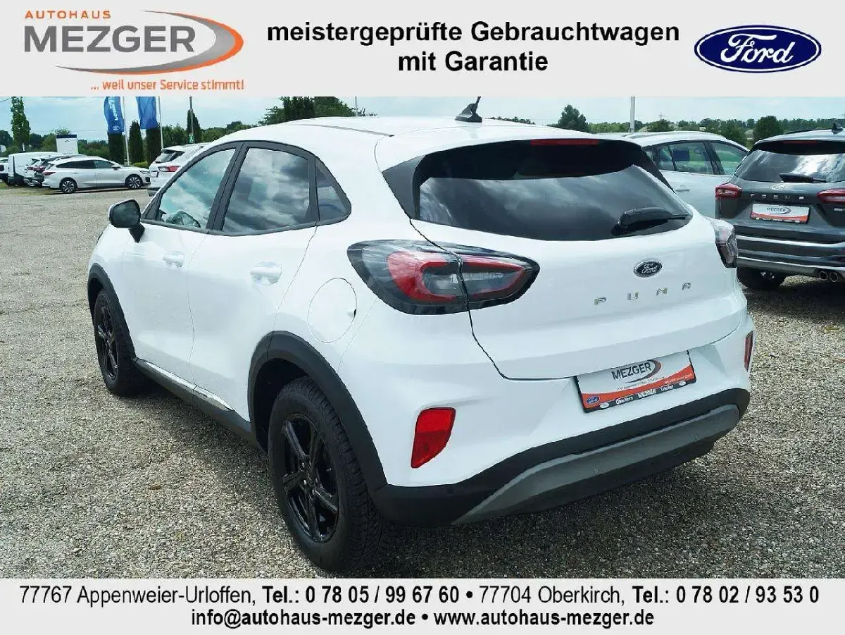 Gebraucht Ford Puma Titanium 125 PS (91 kW) 2023 Weiß SUV