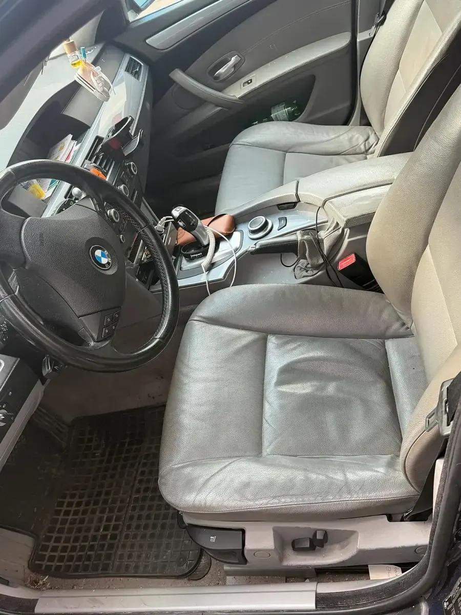 Gebraucht BMW 520 177 PS (130 kW) 2008 Blau Kombi