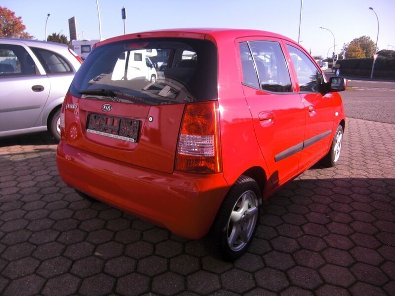 Gebraucht Kia Picanto LX 65 PS (47 kW) 2007 Rot Kleinwagen