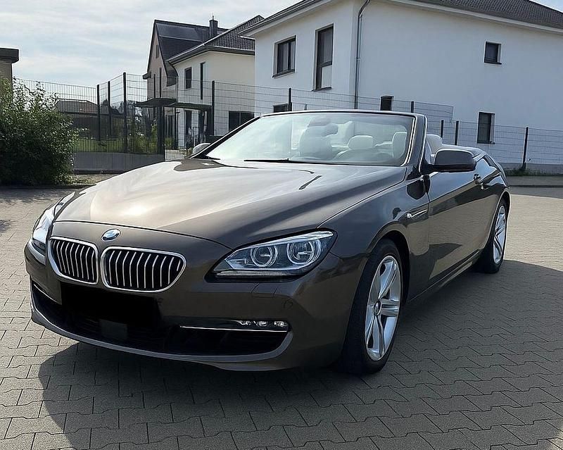 Braun Gebraucht 2013 BMW 650 Cabriolet Comfort Edition Cabrio | 24.950 € (Superpreis) - Bild 1/4